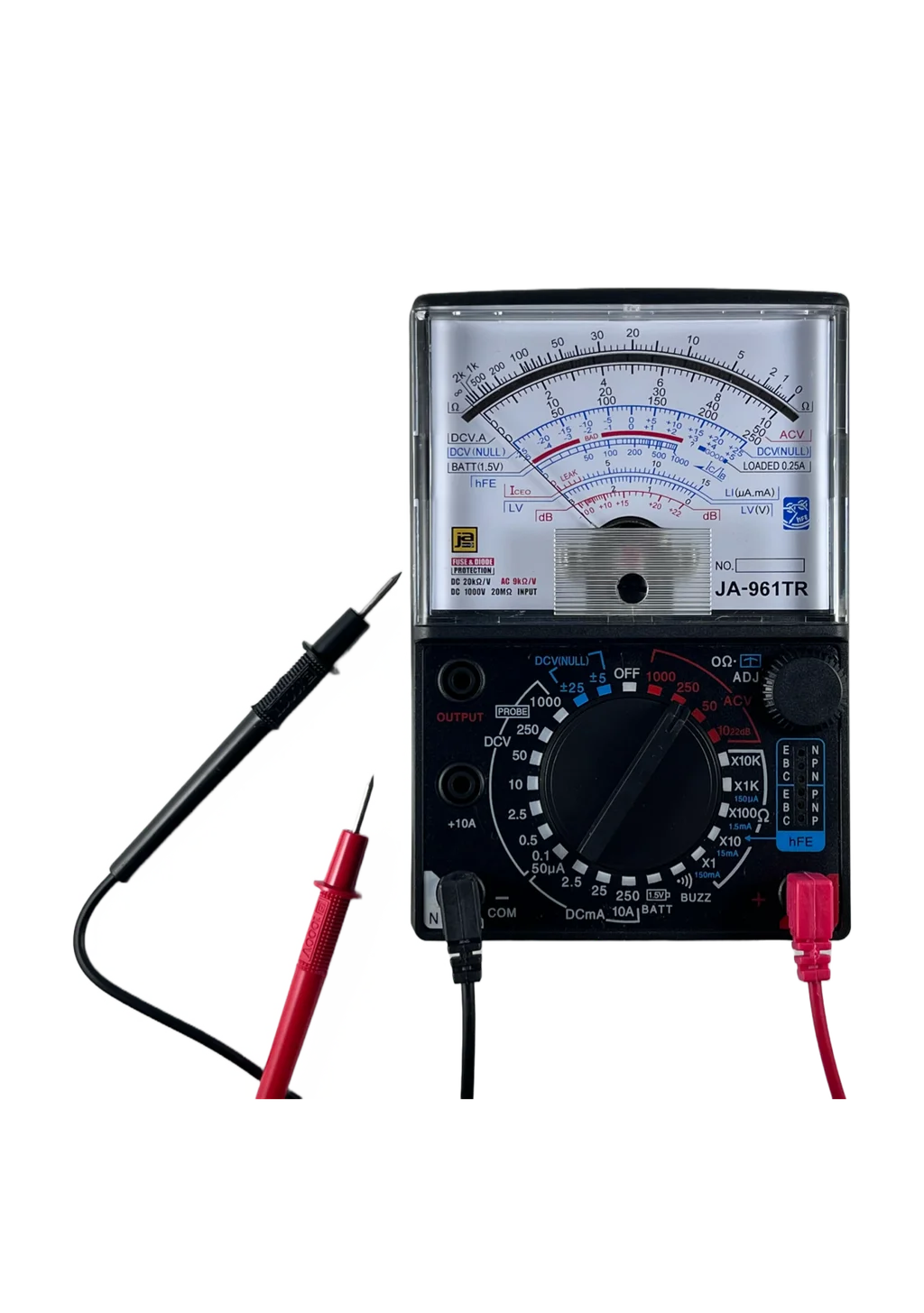 * TESTER ANALOG.C/BUZZ.JA961 S/PILA