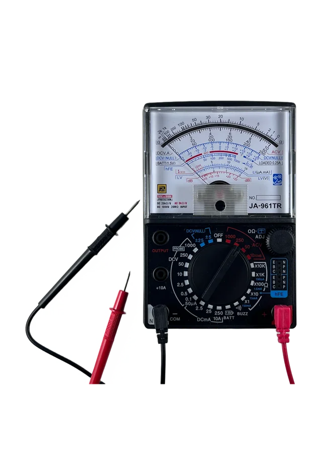 * TESTER ANALOG.C/BUZZ.JA961 S/PILA