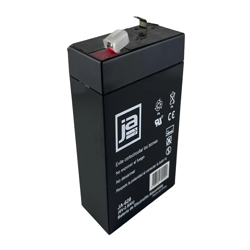 BATERIA ELECTROL.ABSORBIDO 6V-2.8AH
