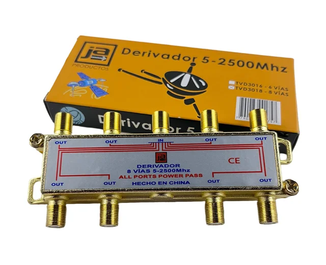 * DERIVADOR CATV 5-2500MHZ 8VIAS