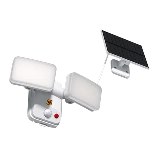 LUMINARIA SOLAR ORIENTABLE CABEZAL DOBLE CON SENSOR DE MOVIMIENTO - Vista 1