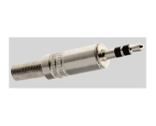 PLUG 3.5MM STEREO METAL C/RESORTE - Vista 1