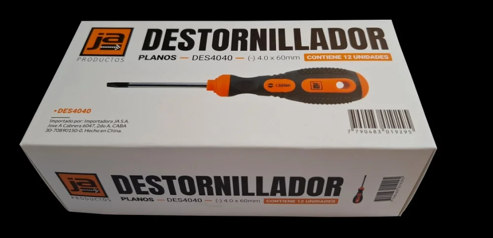 DESTORNILLADOR PLANO 4x60MM