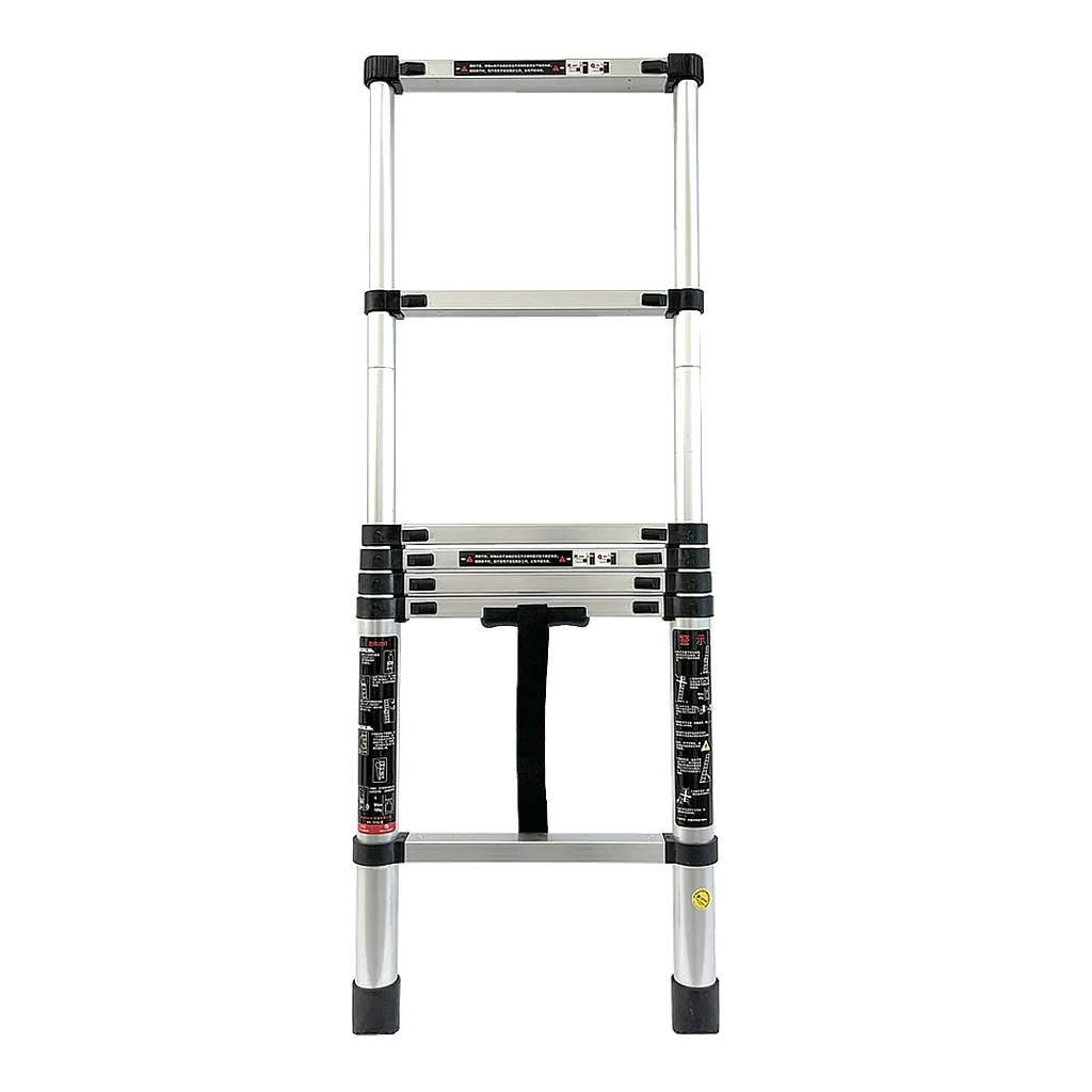ESCALERA TELESCOPICA DE ALUMINIO, 7
