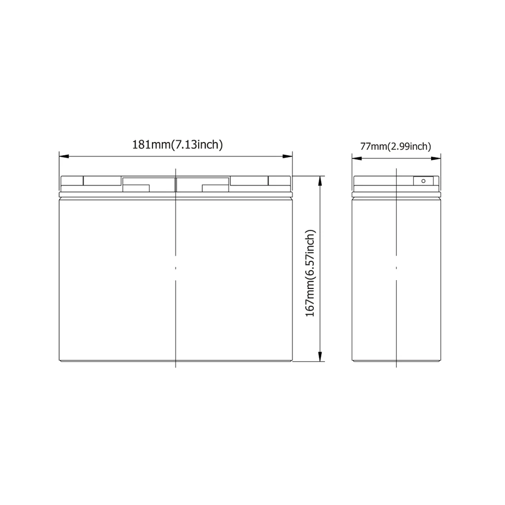 BATERIA ELECTROL.ABSORBIDO 12V-17AH