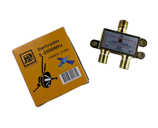* DERIVADOR CATV 5-2500MHZ 2VIAS