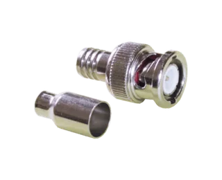 CONECTOR BNC MACHO CRIMP RG58 - Vista 1