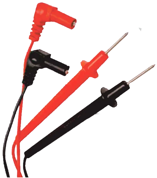 PUNTAS P/TESTER AISLADOS ACODADO