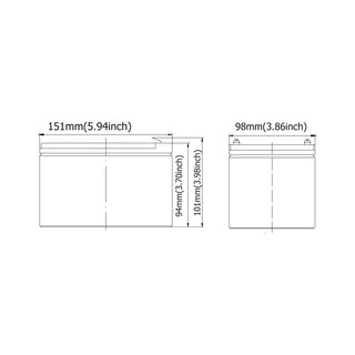 BATERIA ELECTROL.ABSORBIDO 12V-12AH - Vista 1