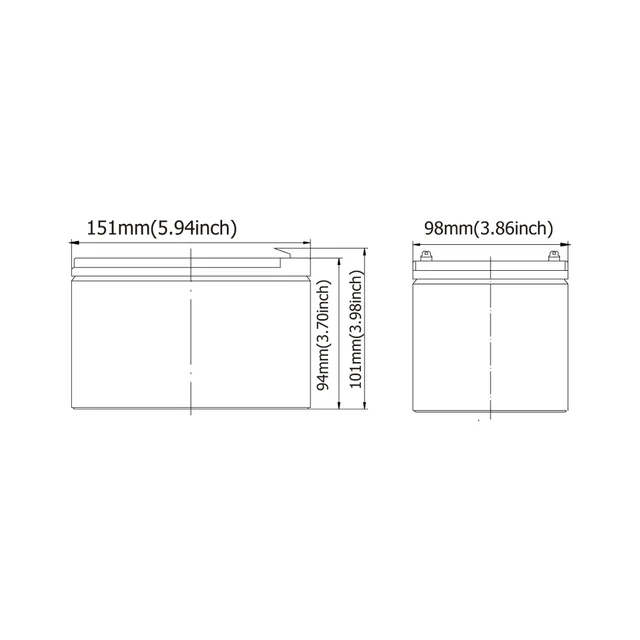 BATERIA ELECTROL.ABSORBIDO 12V-12AH