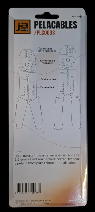 PELACABLE-CRIMPEADORA PLC0033 - Vista 4