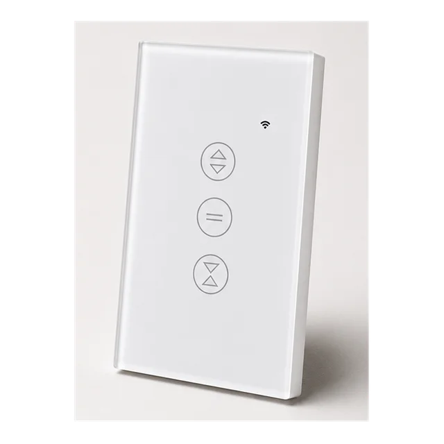 * INTERRUPTOR TÁCTIL PREMIUM (SMART SWITCH WIFI) PARA CORTINAS Y PERSIANAS MOTORIZADAS.