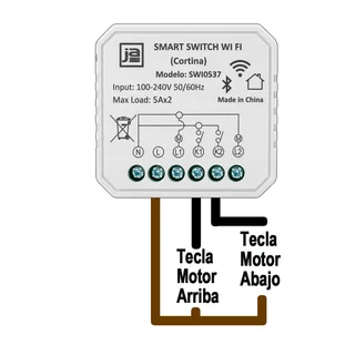 * MINI SMART SWITCH WIFI PARA CORTINAS ENROLLABLES (MOTORIZADAS) - Vista 4