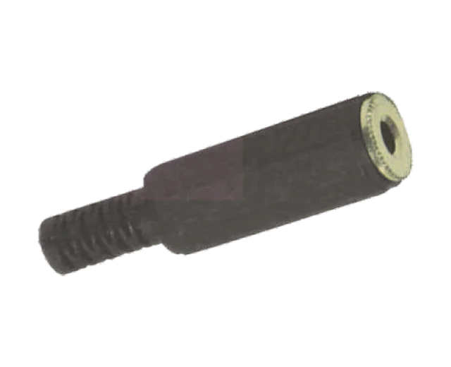 JACK 3.5MM MONO PROL PLAST C/COL