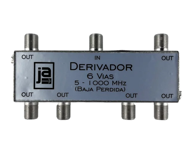 * DERIVADOR CATV 5-1000MHZ 6VIAS