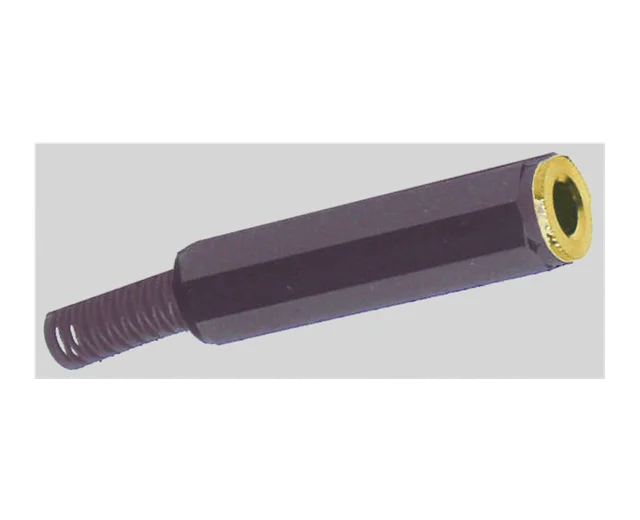 JACK 6.5MM ST PROL PLAST C/COL