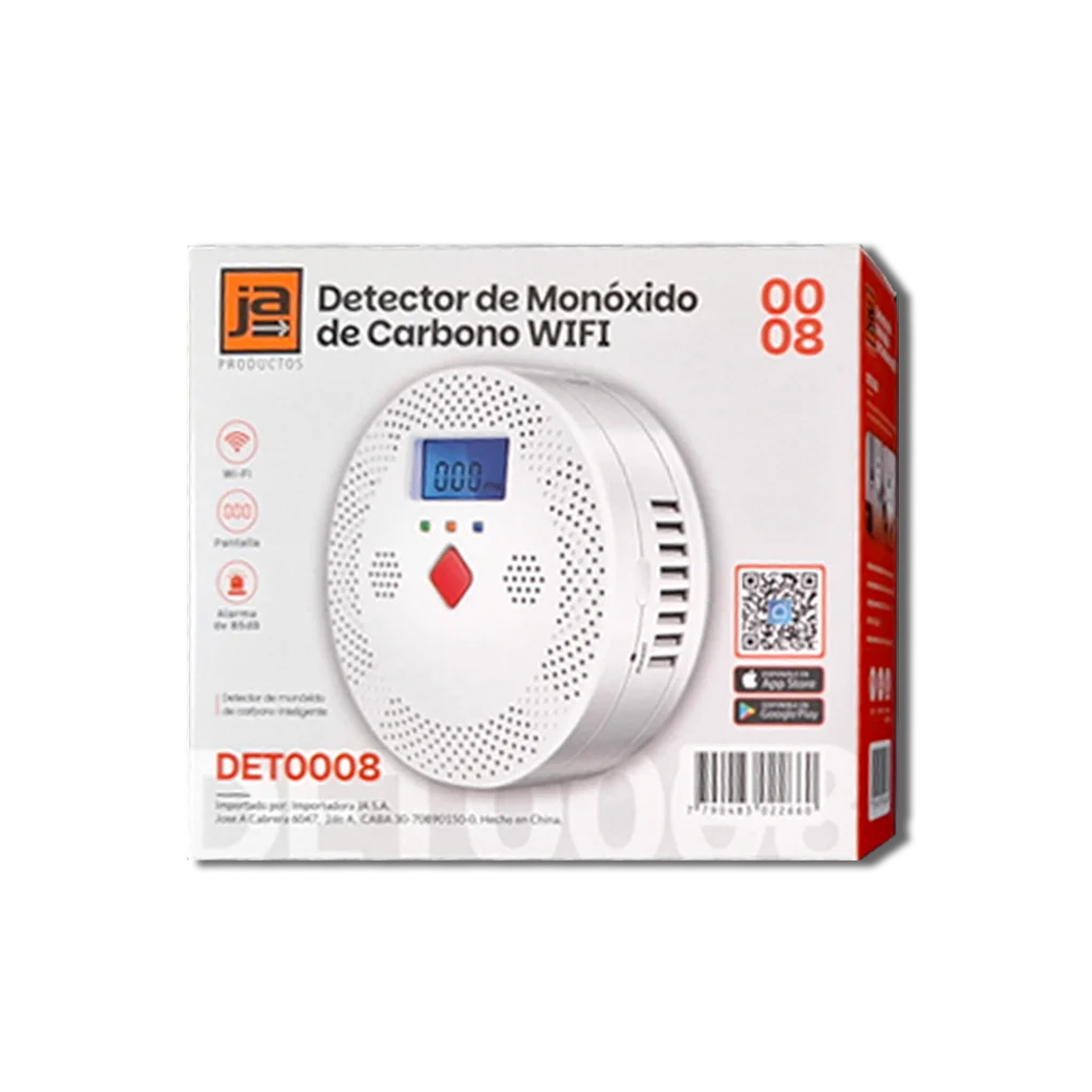 DETECTOR MONOXIDO DE CARBONO SMART