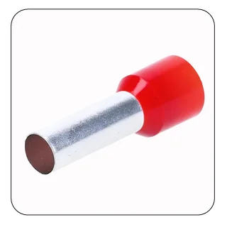 TERMINAL TUBULAR 2,5MM2 AISLAD ROJO - Vista 1