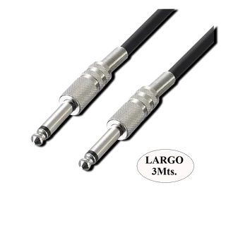 CABLE GUIT PLUG 6,3M-PLUG 6,3M - 3M - Vista 2