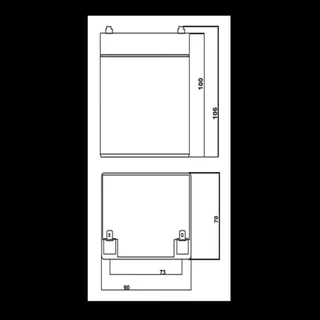 BATERIA ELECTROL.ABSORBIDO 12V-4.5A - Vista 4