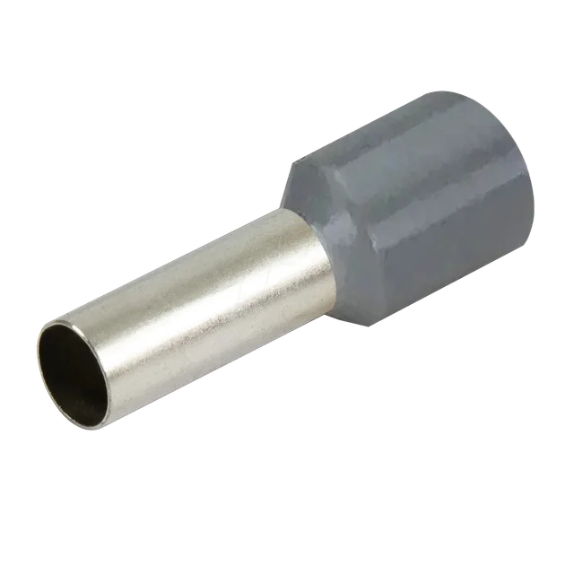 Terminal Aisl Tubular 2,5mm2 - Gris