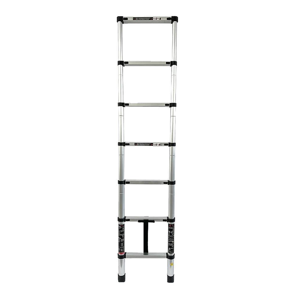 ESCALERA TELESCOPICA DE ALUMINIO, 7