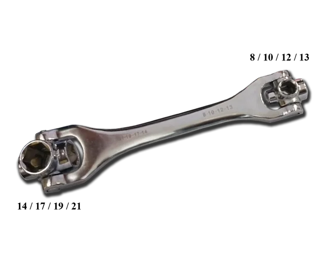 LLAVE UNIV 8a13mm/14a21mm C/IMAN
