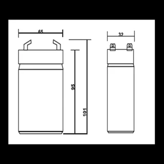 BATERIA ELECTROL.ABSORBIDO 6V-2.8AH - Vista 4