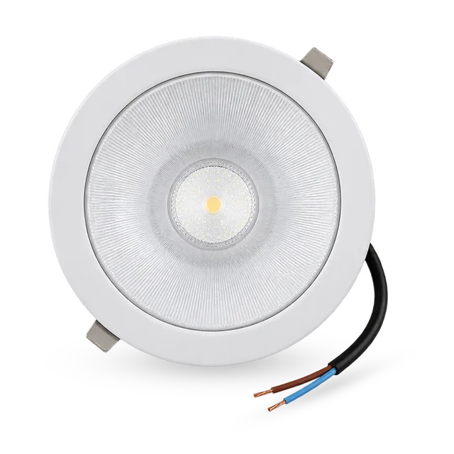 PANEL LED TIPO DOWNLIGHT REDONDO 24W BLANCO CALIDO.