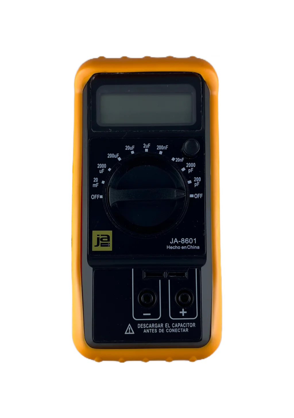 * CAPACIMETRO DIGITAL JA8601 S/PILA