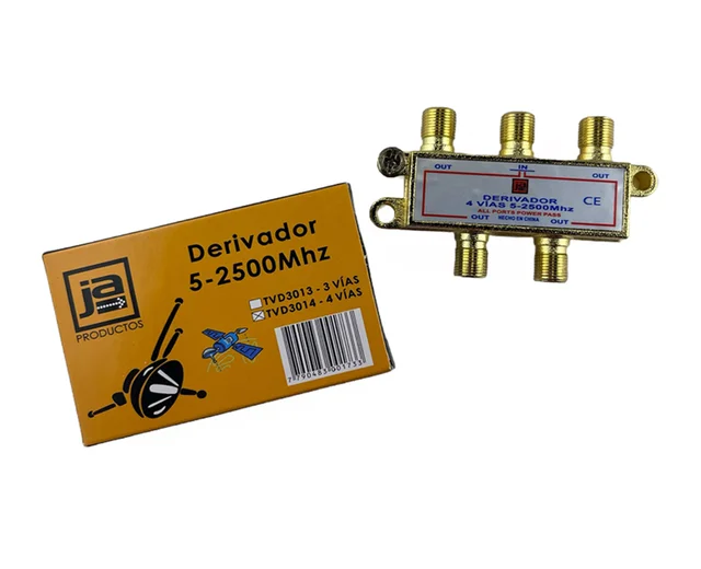 * DERIVADOR CATV 5-2500MHZ 4VIAS