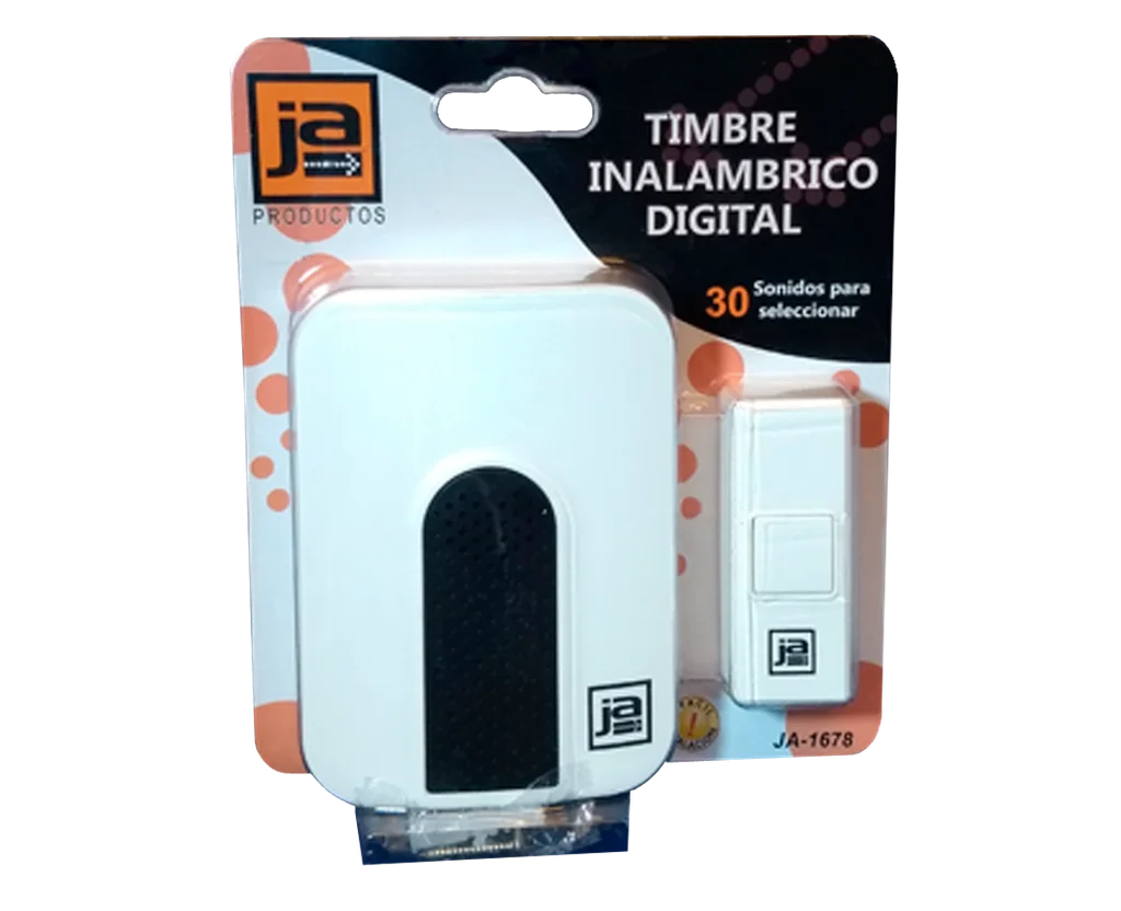 TIMBRE INALAMBRICO 30 SONIDOS S/PIL