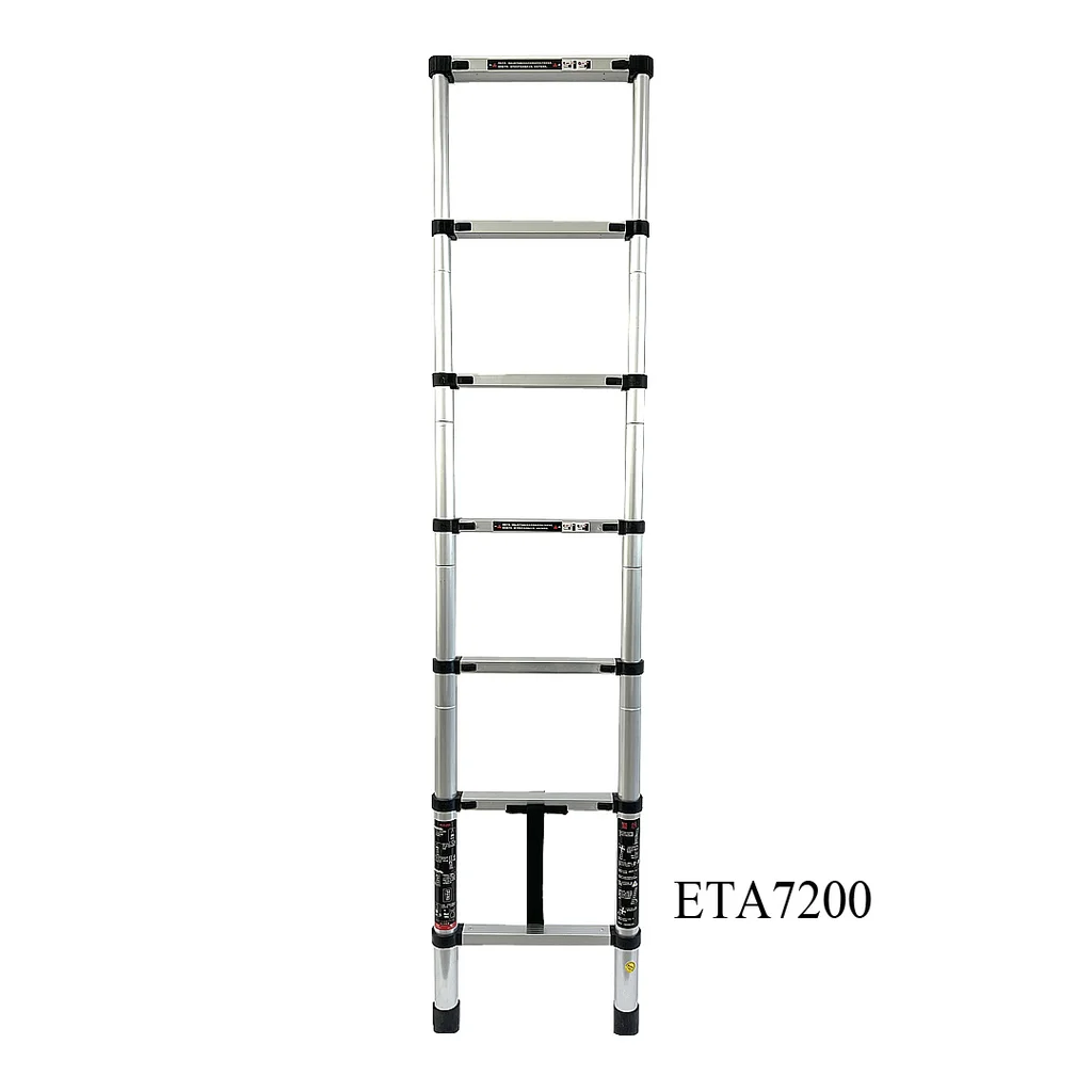ESCALERA TELESCOPICA DE ALUMINIO, 7