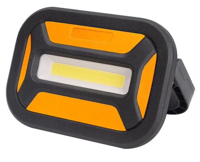 MINI REFLECTOR LED 5W,  750Lm. PORTATIL RECARGABLE C/PIE E IMAN, POWER BANK