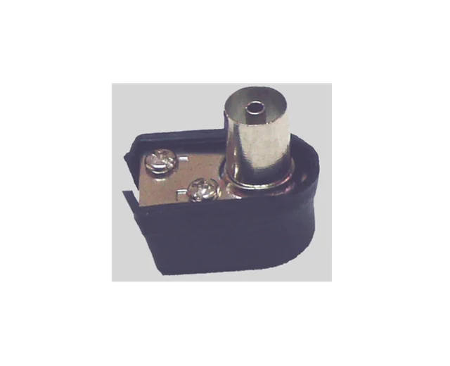 FICHA HEMBRA 75 OHMS PIN GRUESO