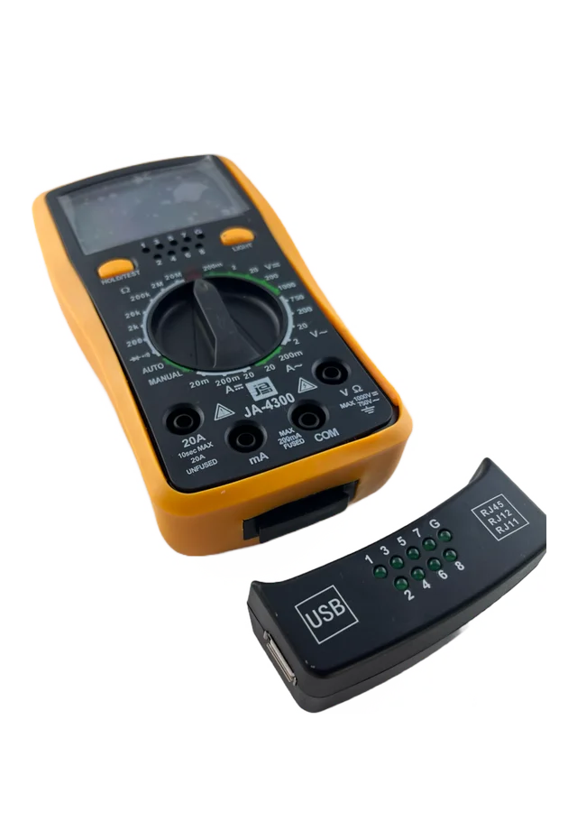 * TESTER JA-4300 PROB.CAB USB S/PIL