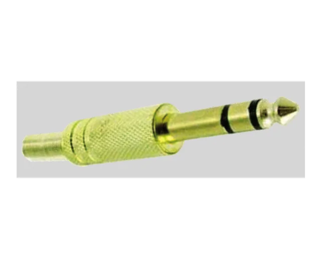 PLUG 6.3MM ST DORAD.PROF.C/RESORTE