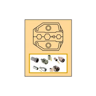 CRIMPEADORA METALICA CON RATCHET PARA TERMINALES COAXIALES F/BNC/TNC/SMA. - Vista 2