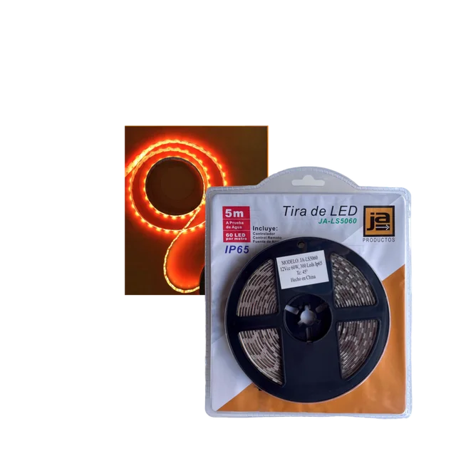 TIRA LED 12V 5M RGB JA-506G C/FTE