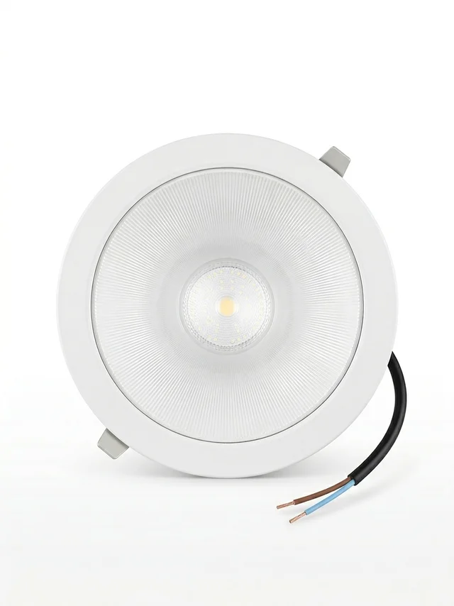 PANEL LED TIPO DOWNLIGHT REDONDO 12W BLANCO CALIDO.