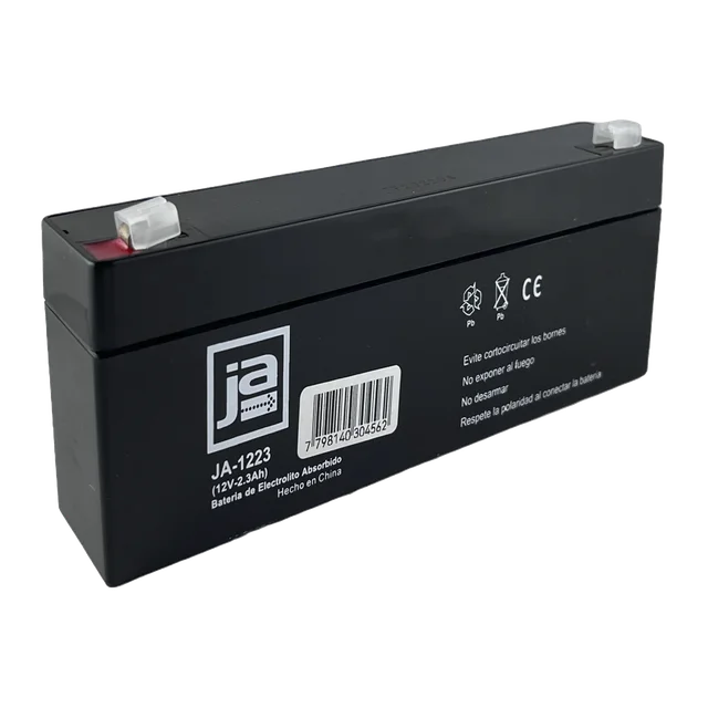 BATERIA ELECTROL.ABSORBIDO 12V-2.3A