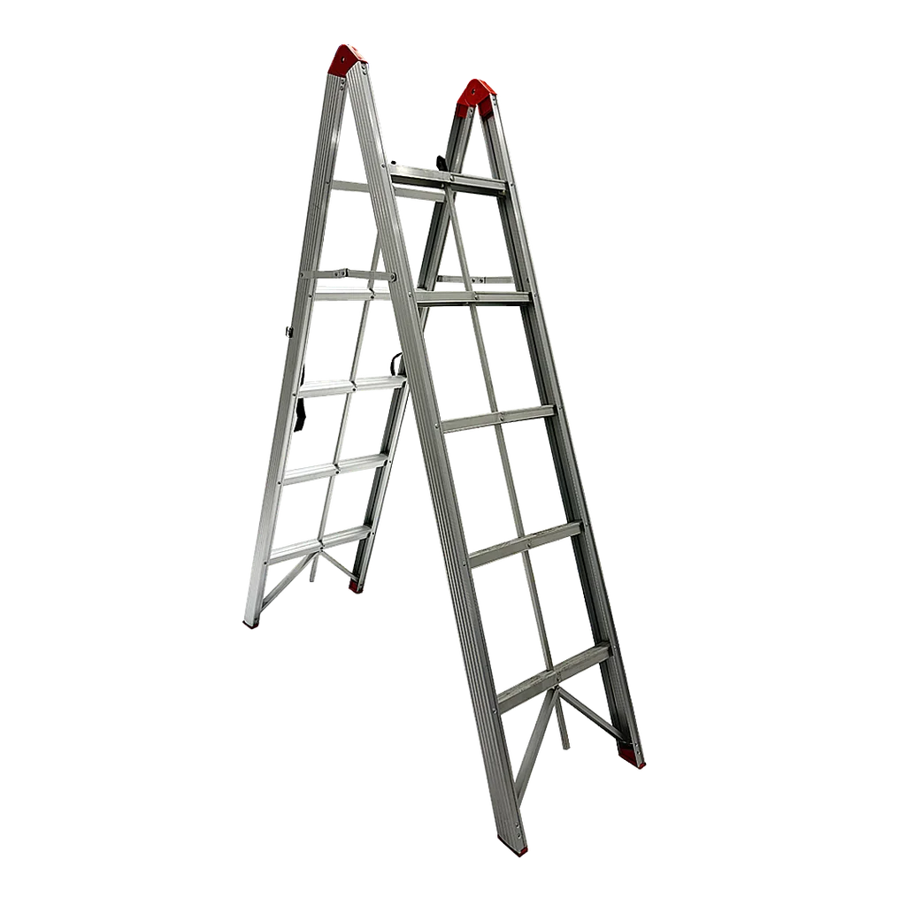 ESCALERA DE ALUMINIO,5+5,MOD.STICK.