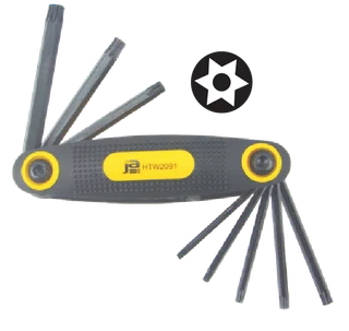SET D/8 DESTORNILLADORES TORX HUECO - Vista 1