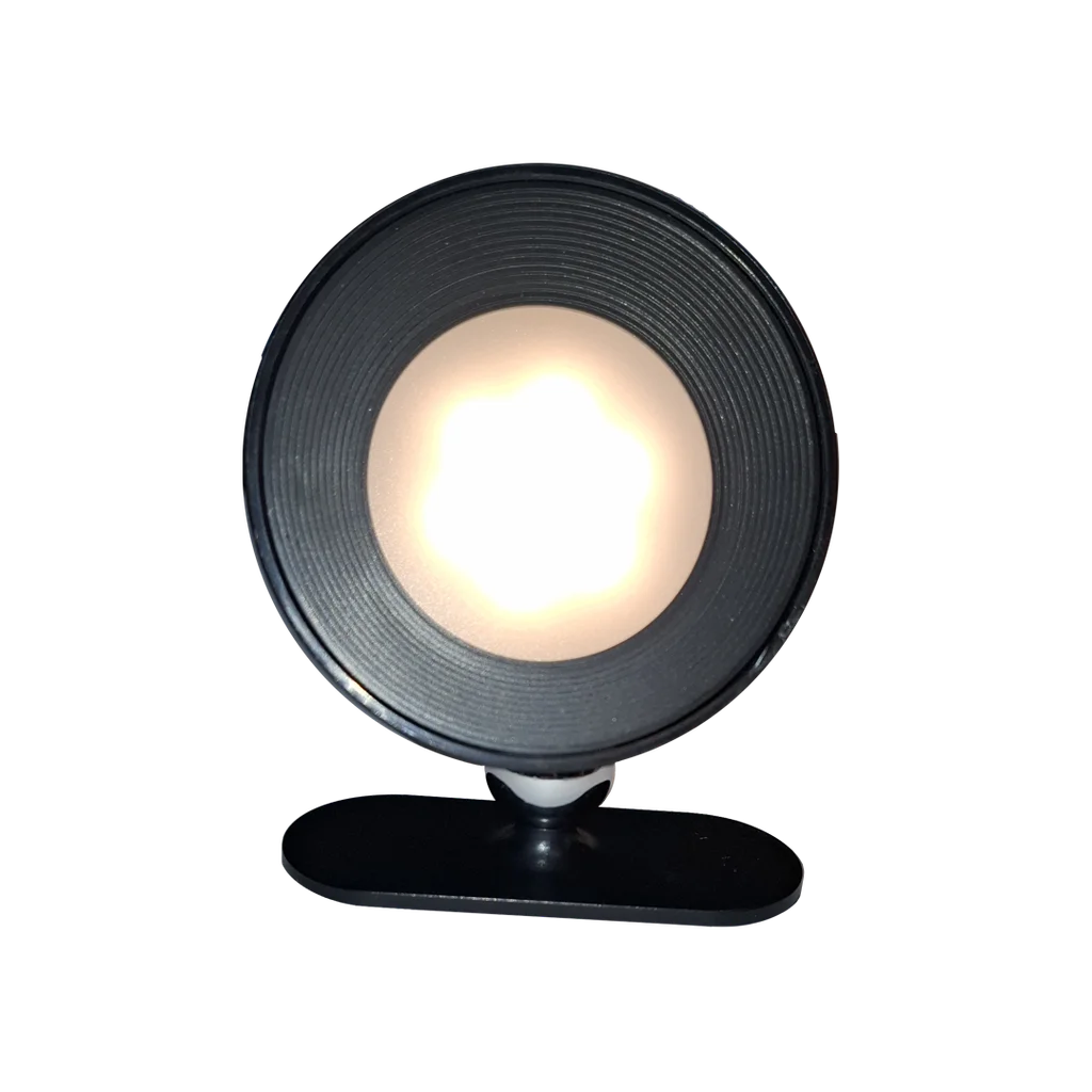 LUMINARIA LED MOVIL CIRCULAR MAGNETICA CCT, RECARGABLE C/USB.