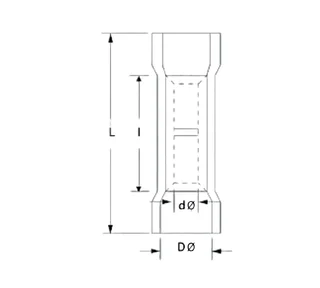 TERMINAL UNION AISLADO D.4,9 D.2,3MM AZUL - Vista 2