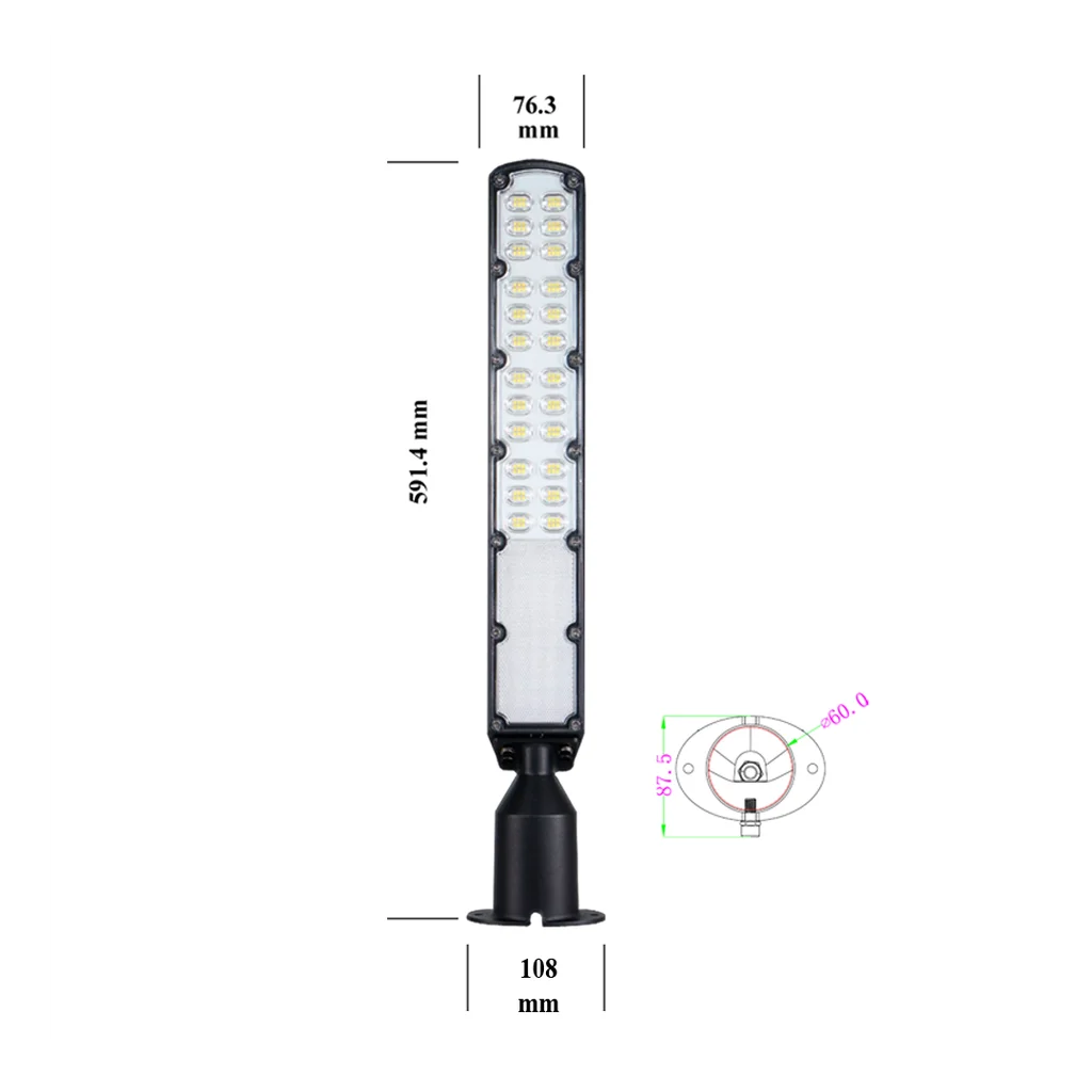 LUMINARIA LED P/ALUMB. PUB. DE 100w