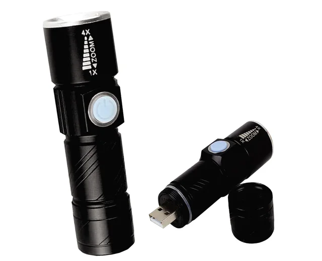 LINTERNA LED SMD JA1701 CARG USB 3W
