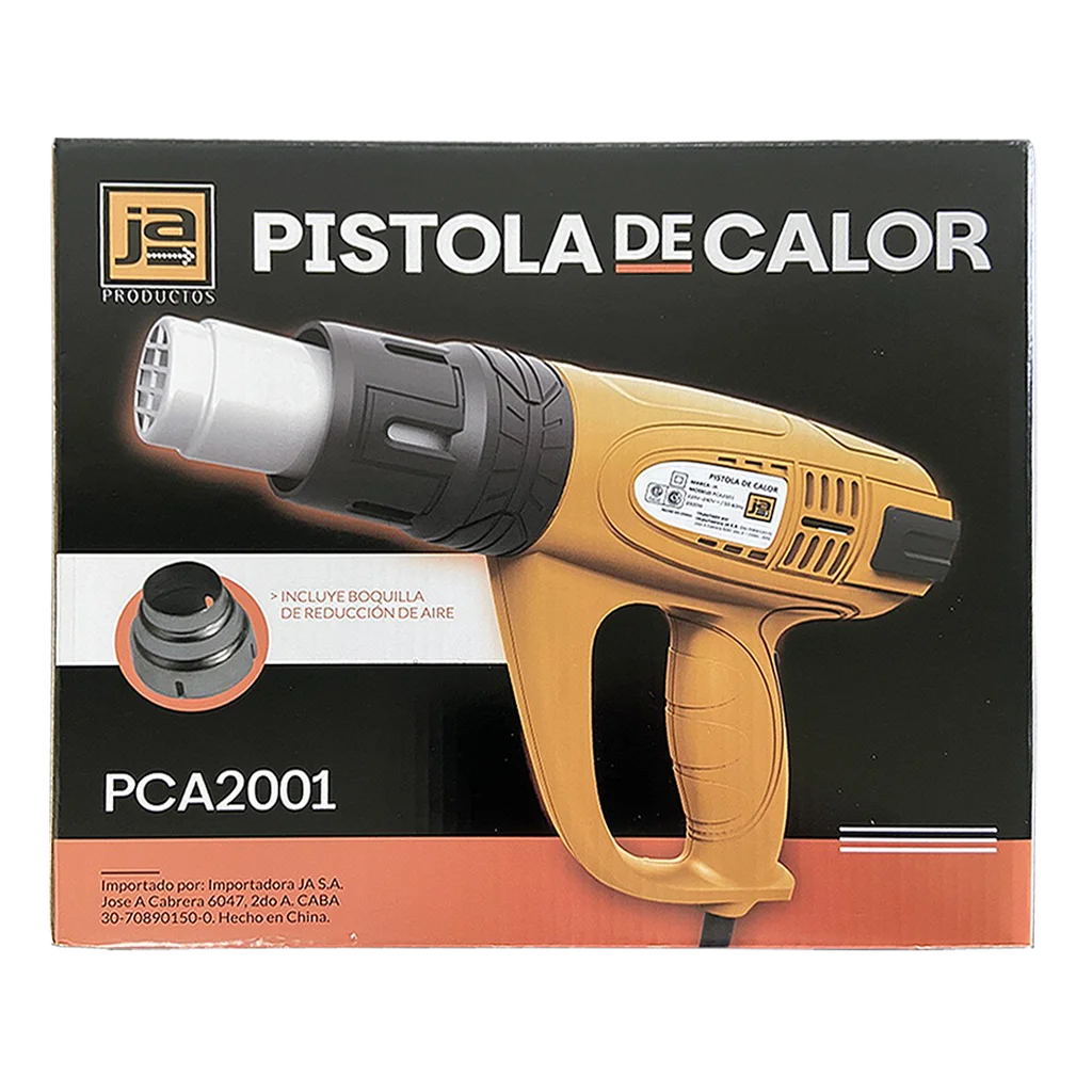 PISTOLA DE CALOR 2000W - 2 Veloc.