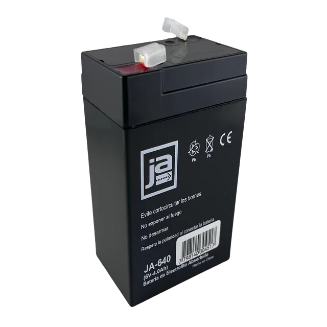 BATERIA ELECTROLITO ABSORBIDO 6V-4.0AH