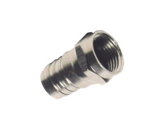 CONECTOR "F" CON POLLERA RG-6 - Vista 1